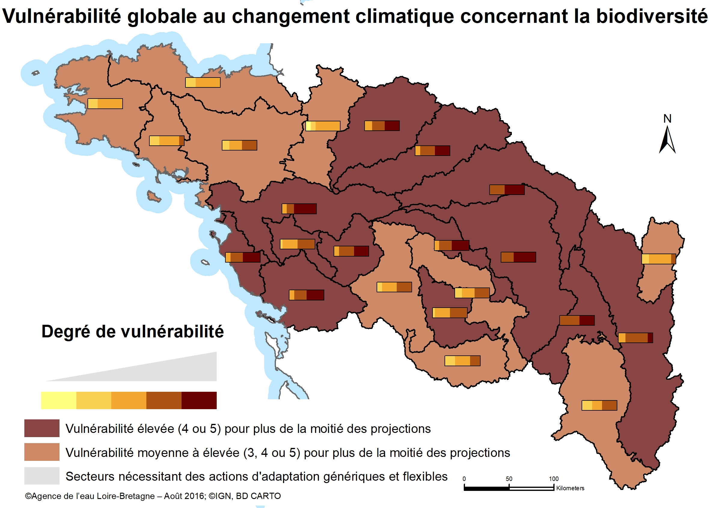 Vulnérabilité globale au changement climatique concernant la biodiversité